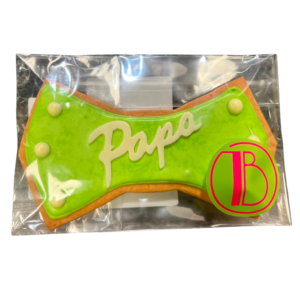 Le petit beurre nœud papillon vert
