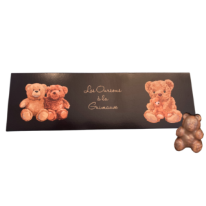 Coffret d'oursons en guimauve - chocolat fondant
